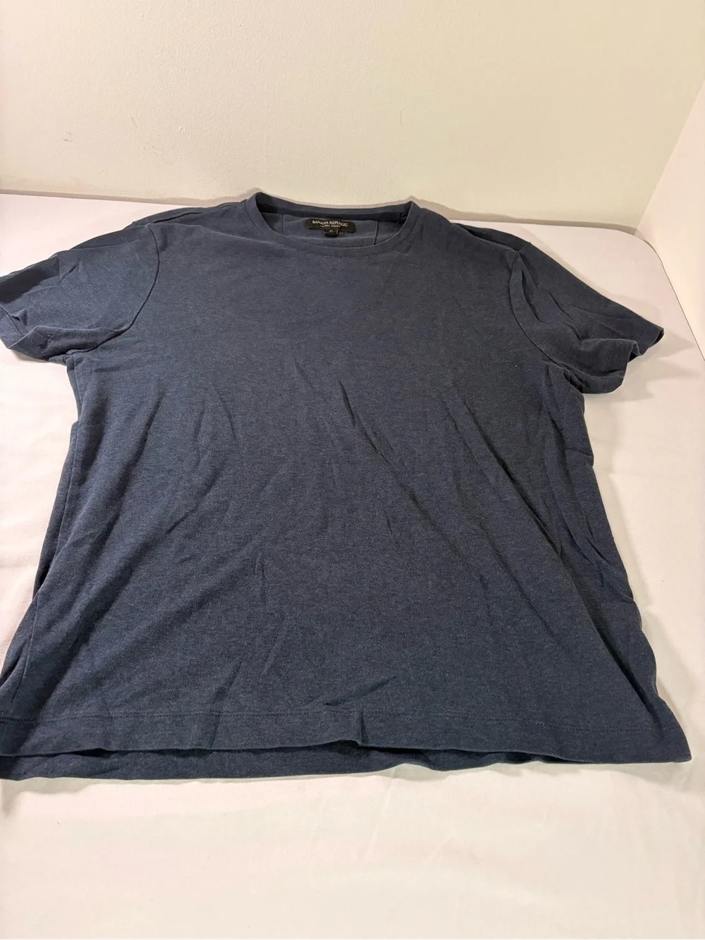 Banana Republic Short Sleeve Crewneck T-Shirt - Dark Blue